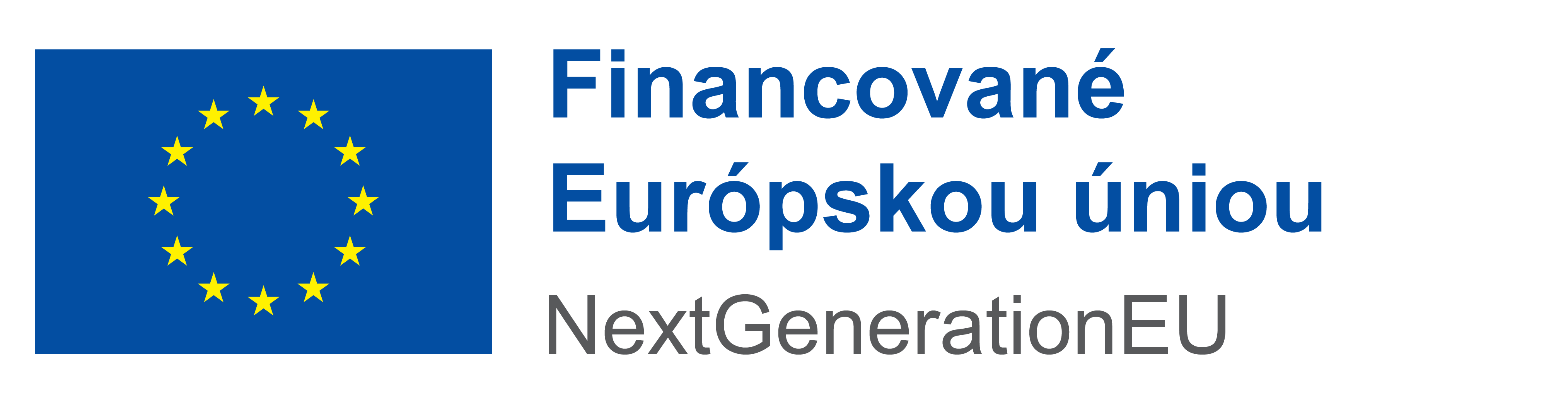 Logo pre Financované Európskou úniou